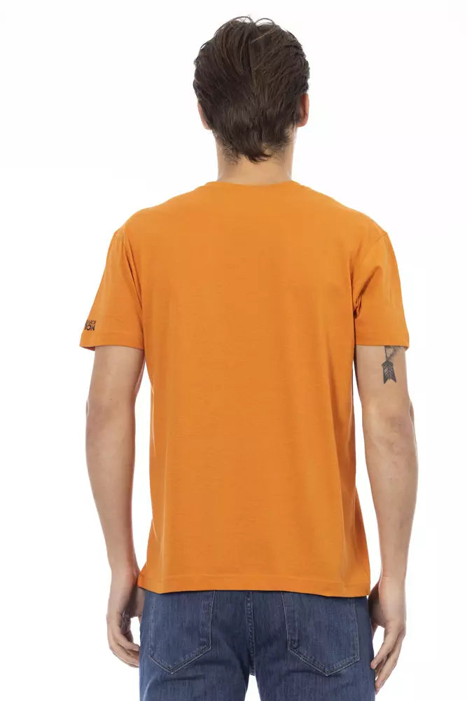 Trussardi T-shirt Action en coton orange