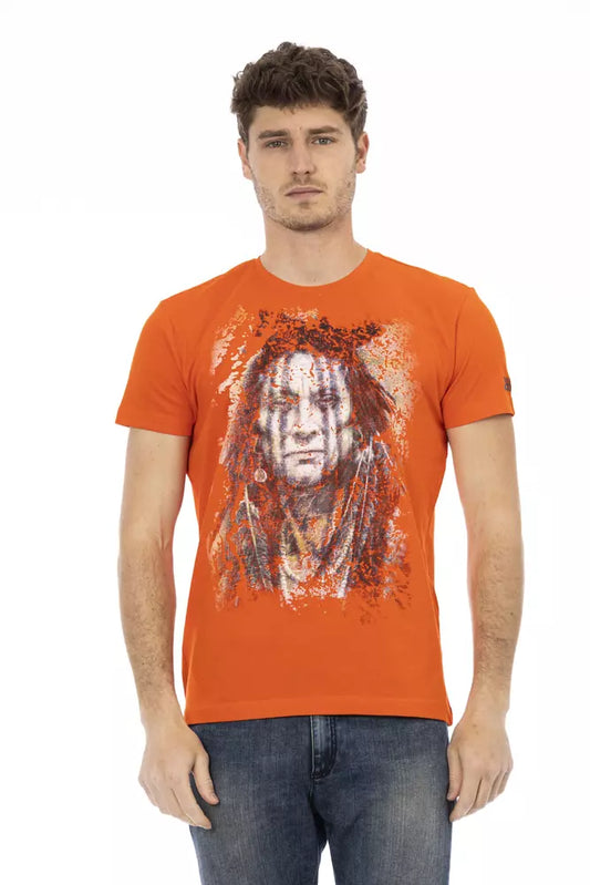 Trussardi T-shirt Action en coton orange