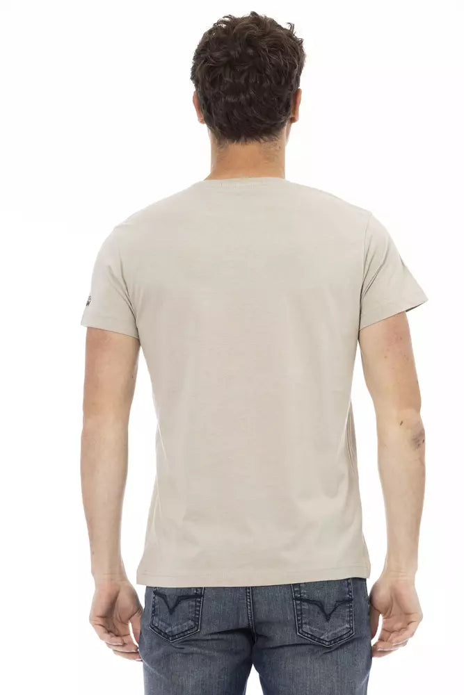 Trussardi Action Beige Baumwoll-T-Shirt