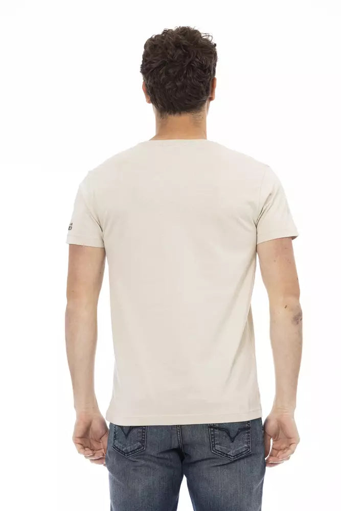 Trussardi Action Beige Baumwoll-T-Shirt