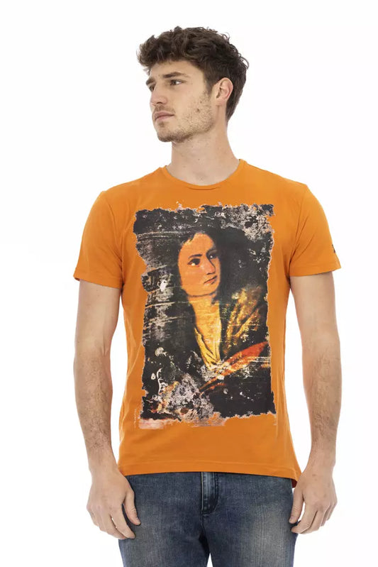 Trussardi T-shirt Action en coton orange