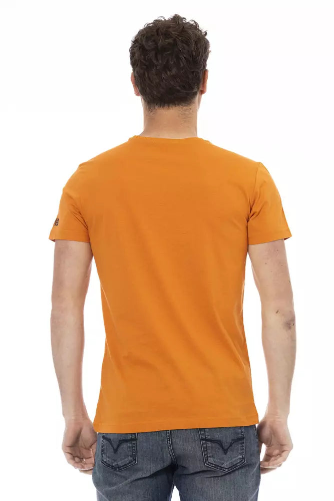 Trussardi Action Orange Baumwoll-T-Shirt