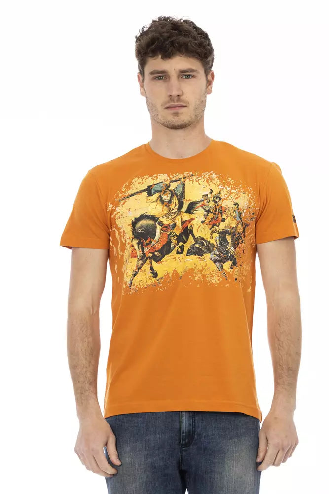 Trussardi Action Orange Baumwoll-T-Shirt