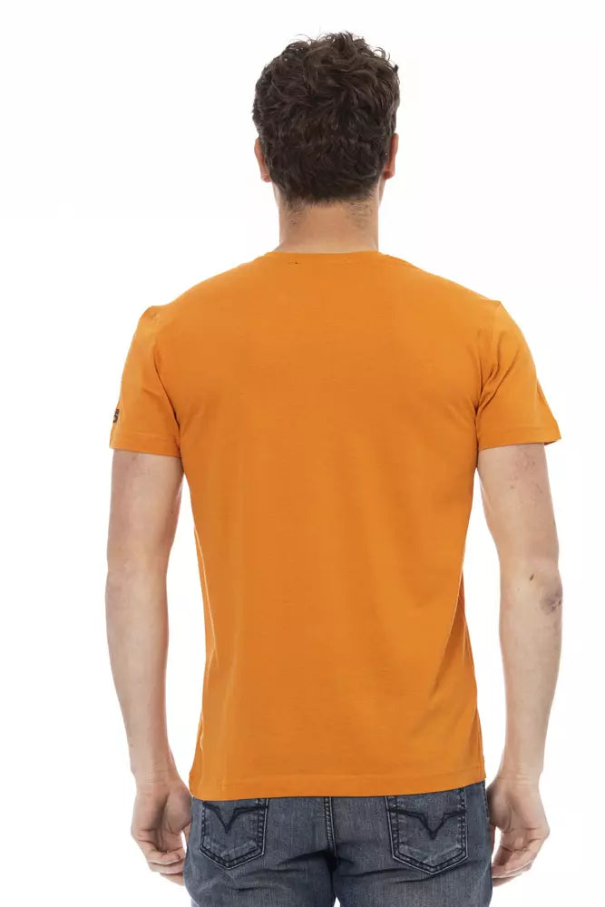 Trussardi T-shirt Action en coton orange