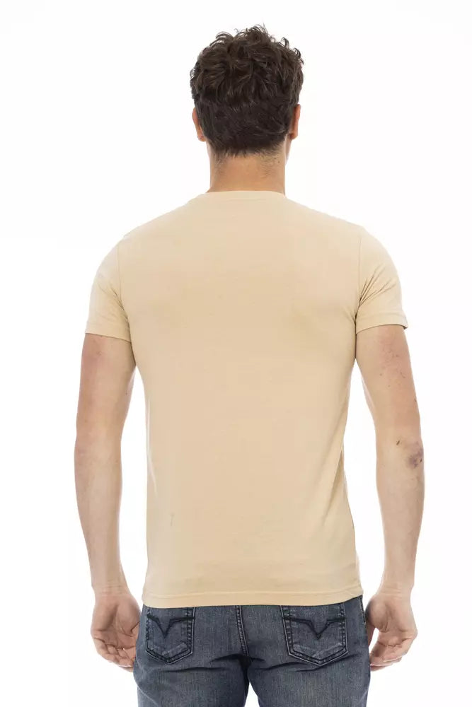 Trussardi Action Beige Baumwoll-T-Shirt