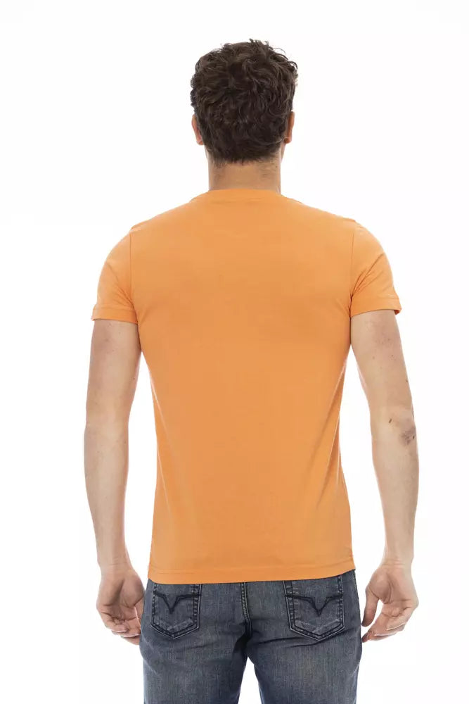 Trussardi Action Orange Baumwoll-T-Shirt