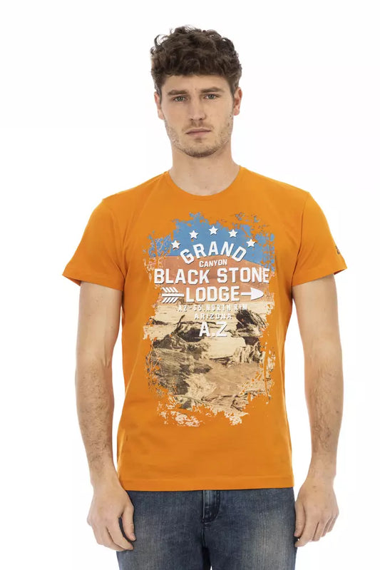 Trussardi T-shirt Action en coton orange