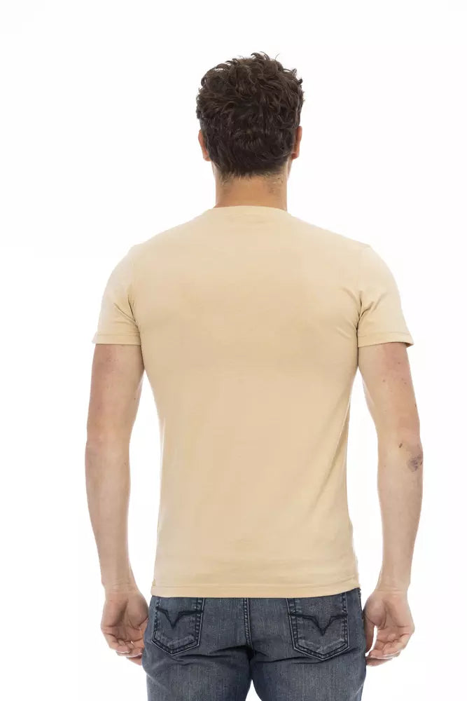 Trussardi Action Beige Baumwoll-T-Shirt