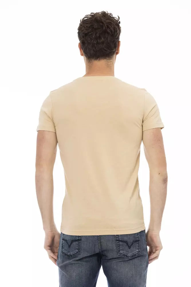 Trussardi Action Beige Baumwoll-T-Shirt