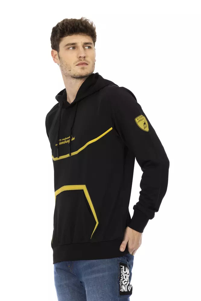 Pull en polyester noir Automobili Lamborghini