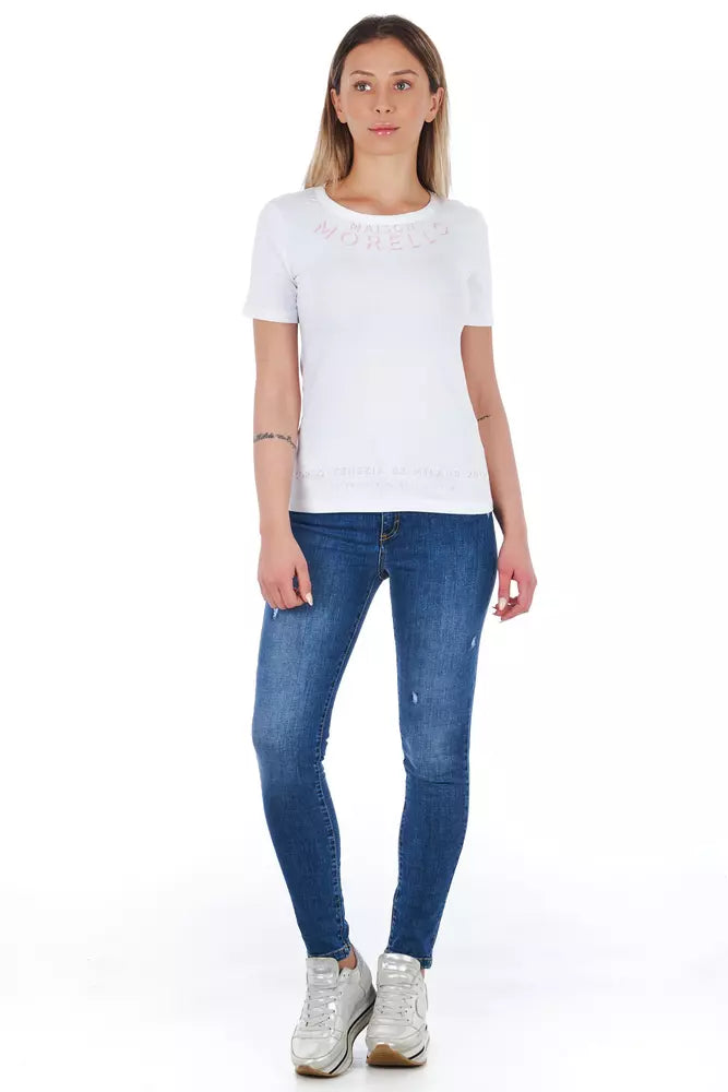 Frankie Morello Blaue Jeans und Hose