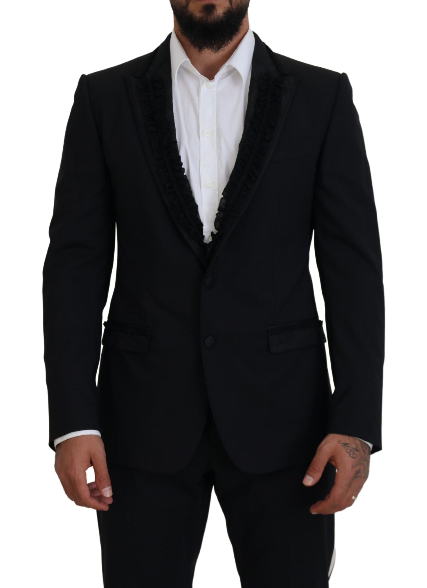 Dolce &amp; Gabbana Blazer noir MARTINI coupe slim