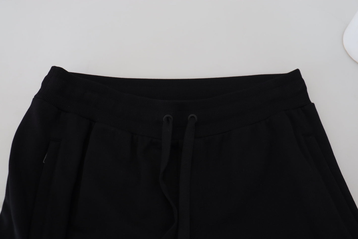 Dolce &amp; Gabbana Pantalon de jogging en coton noir pour hommes