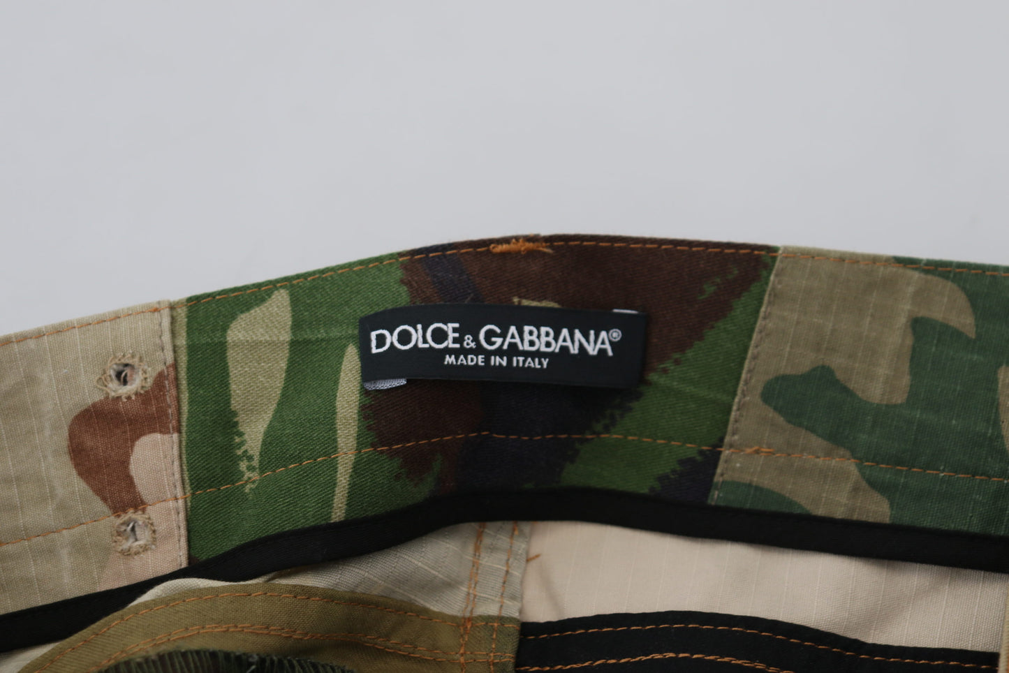 Dolce &amp; Gabbana Jeans en denim pour hommes patchwork de soie multicolore