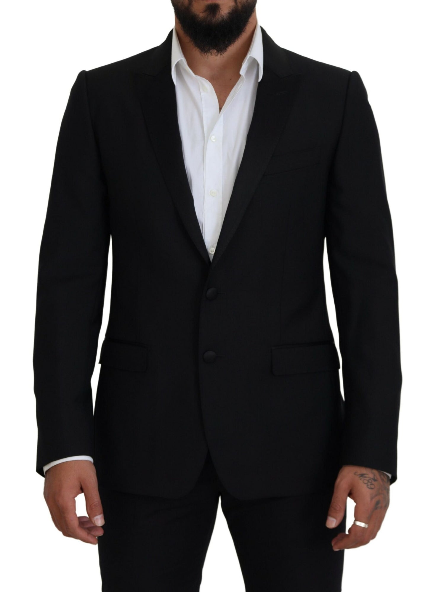 Dolce &amp; Gabbana Blazer Martini formel noir coupe slim