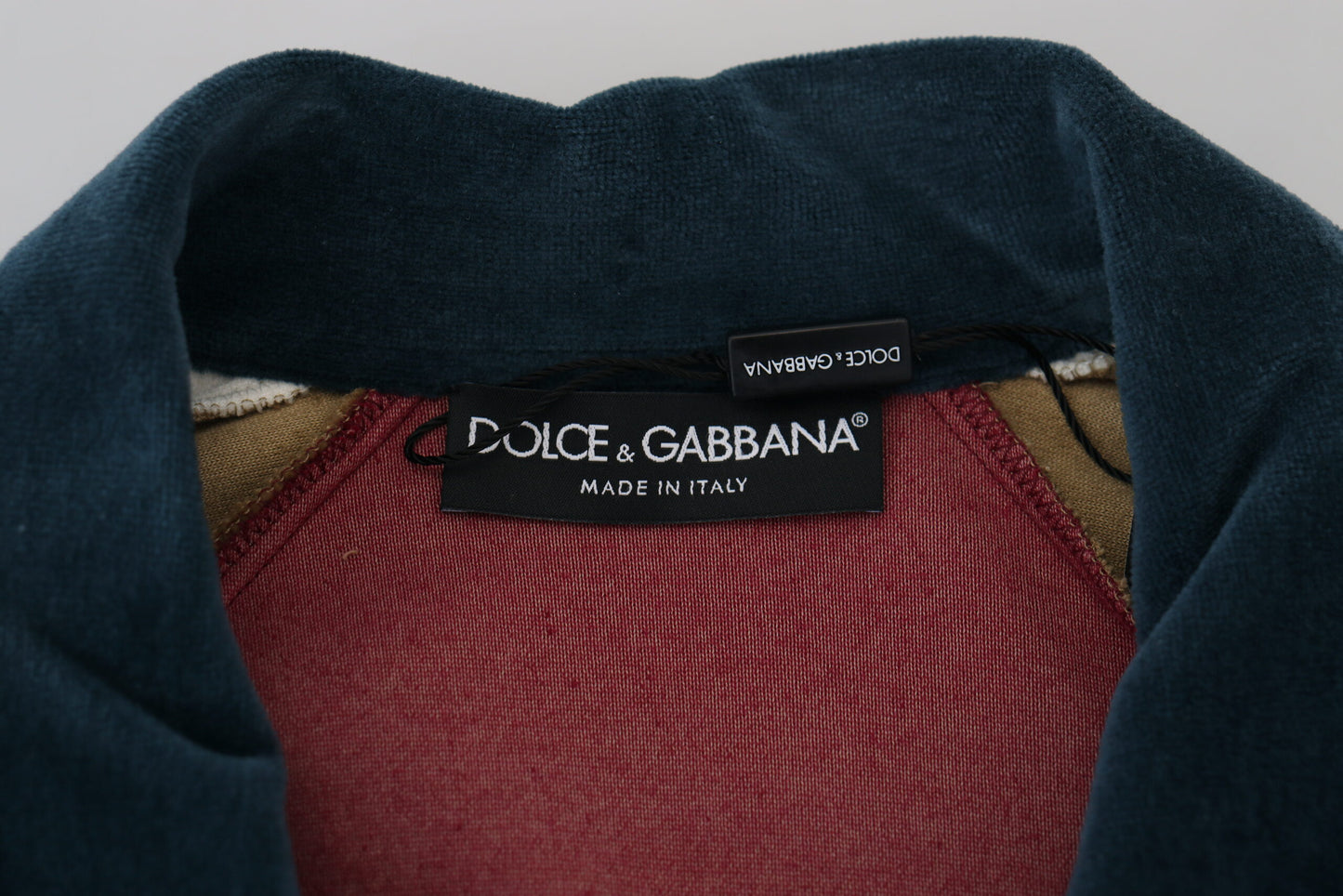 Dolce &amp; Gabbana Pull à col en coton multicolore