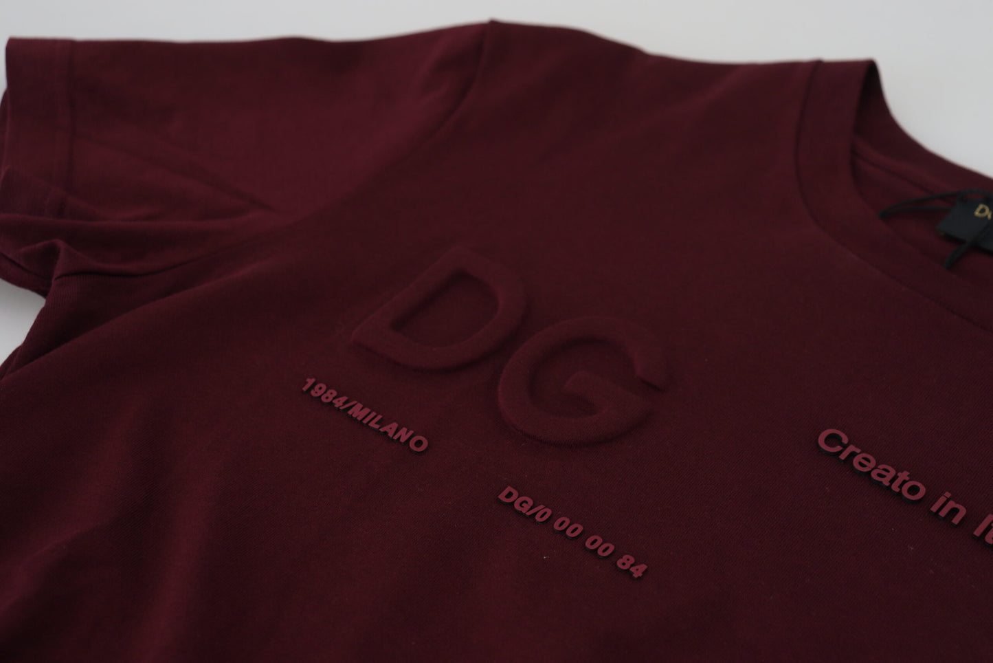 Dolce &amp; Gabbana T-shirt à manches courtes imprimé marron pour hommes