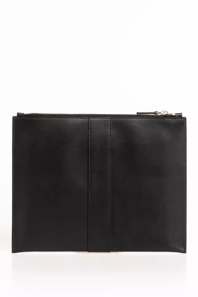 Portefeuille Trussardi en cuir noir