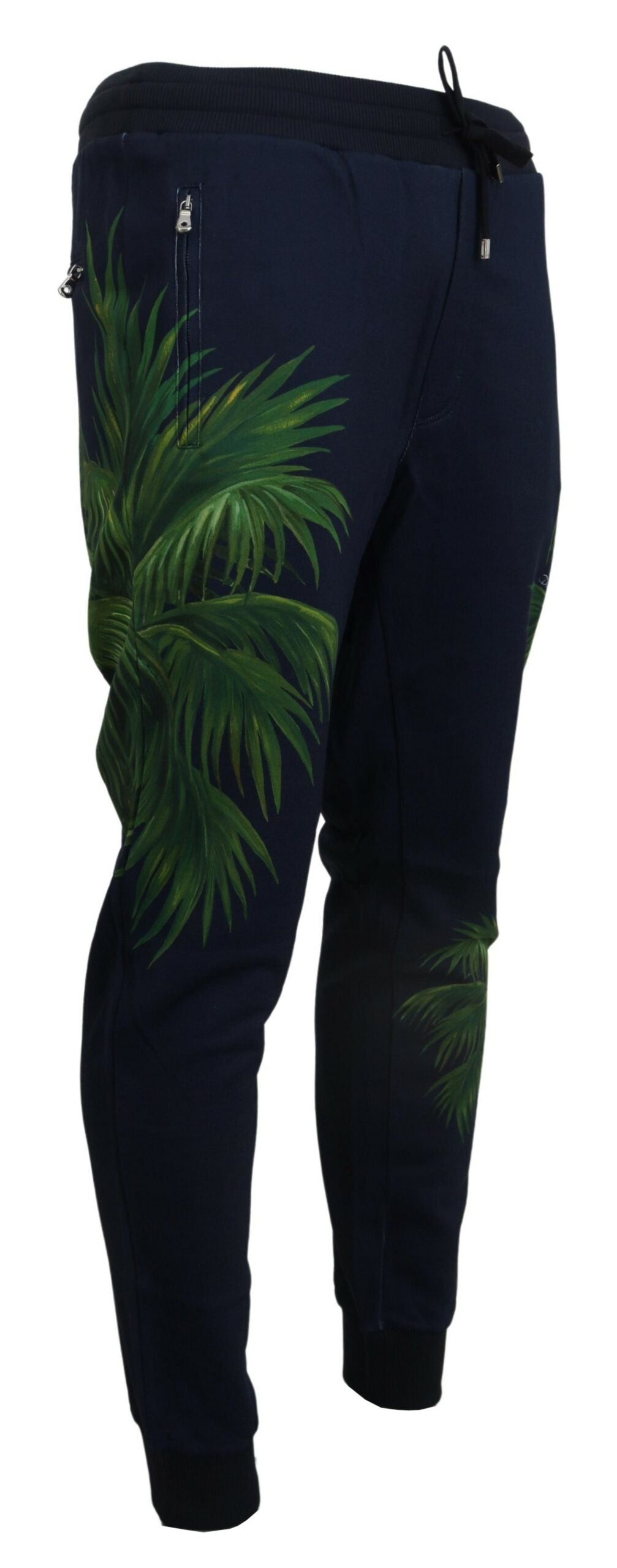 Dolce &amp; Gabbana Pantalon Homme Imprimé En Coton Noir