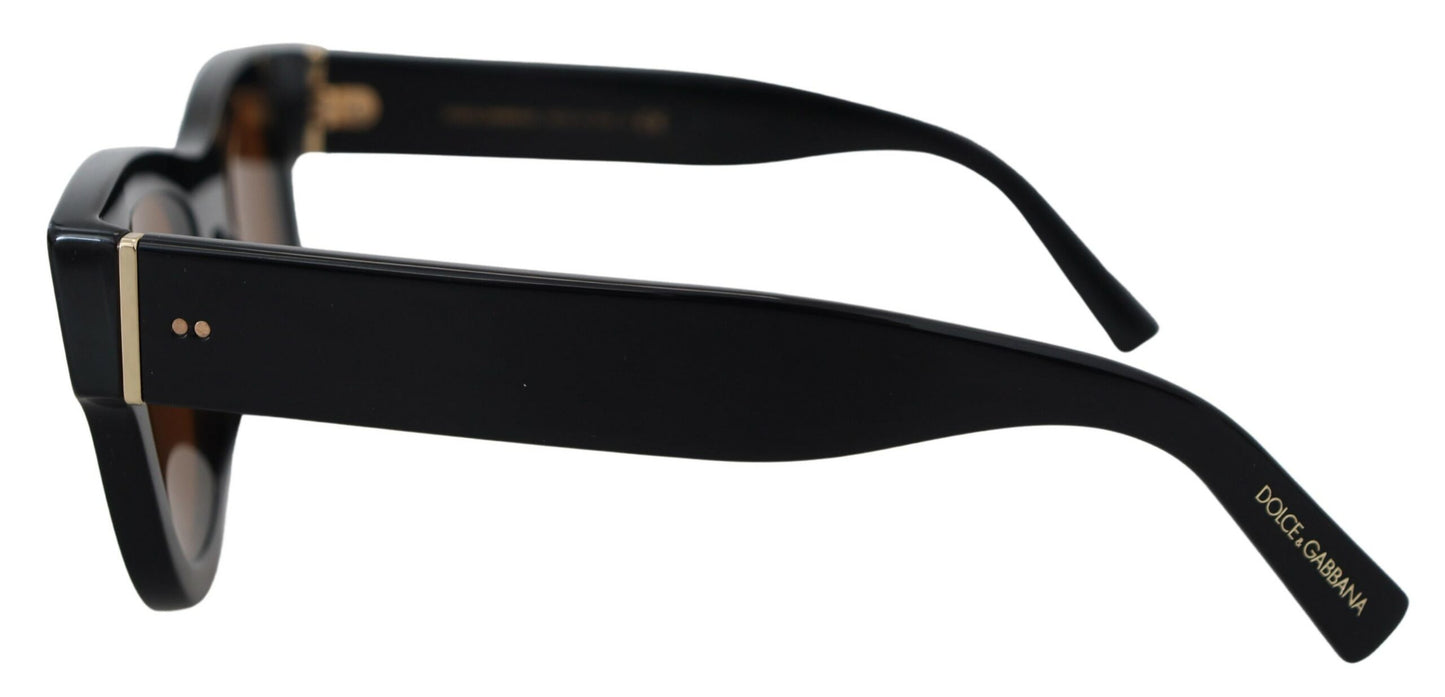 Lunettes de soleil Dolce &amp; Gabbana marron DG4379-F verres dégradés