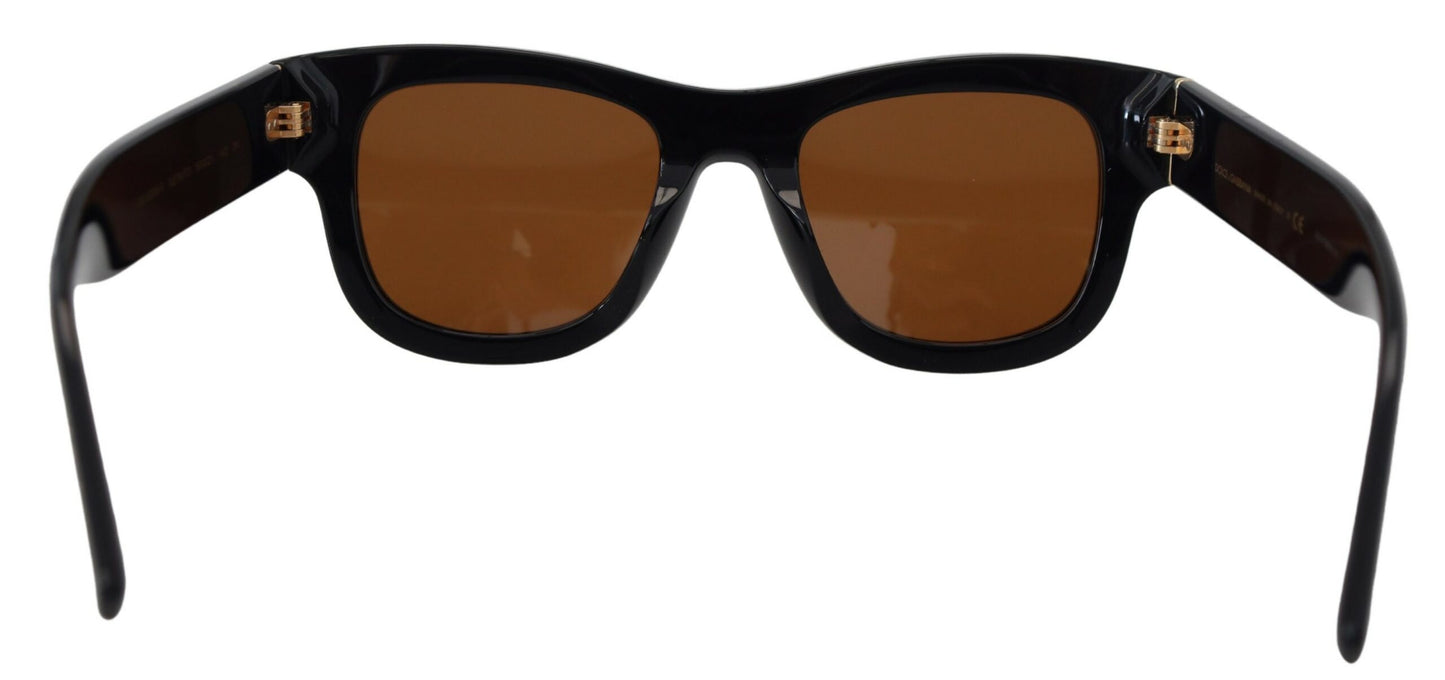 Lunettes de soleil Dolce &amp; Gabbana marron DG4379-F verres dégradés