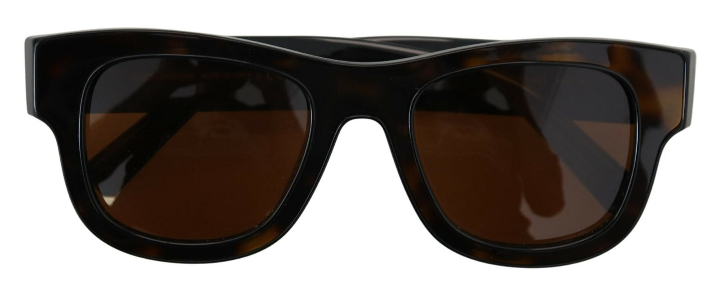 Lunettes de soleil Dolce &amp; Gabbana marron DG4379-F verres dégradés