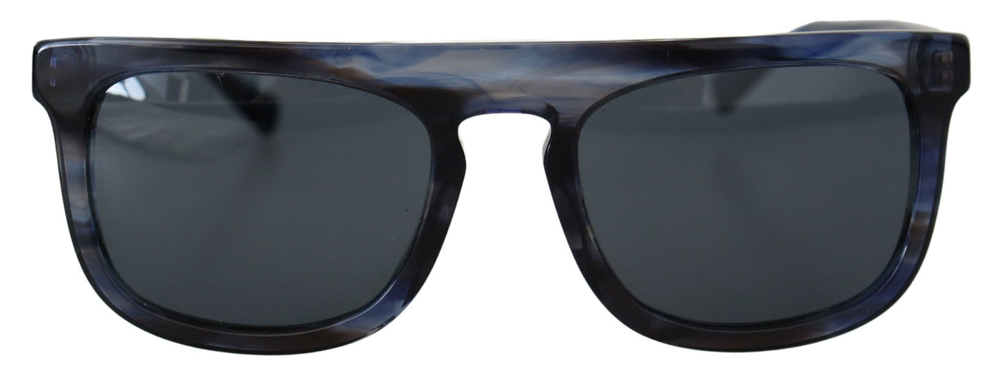 Lunettes de soleil à monture complète en acétate Dolce &amp; Gabbana bleues DG4288F