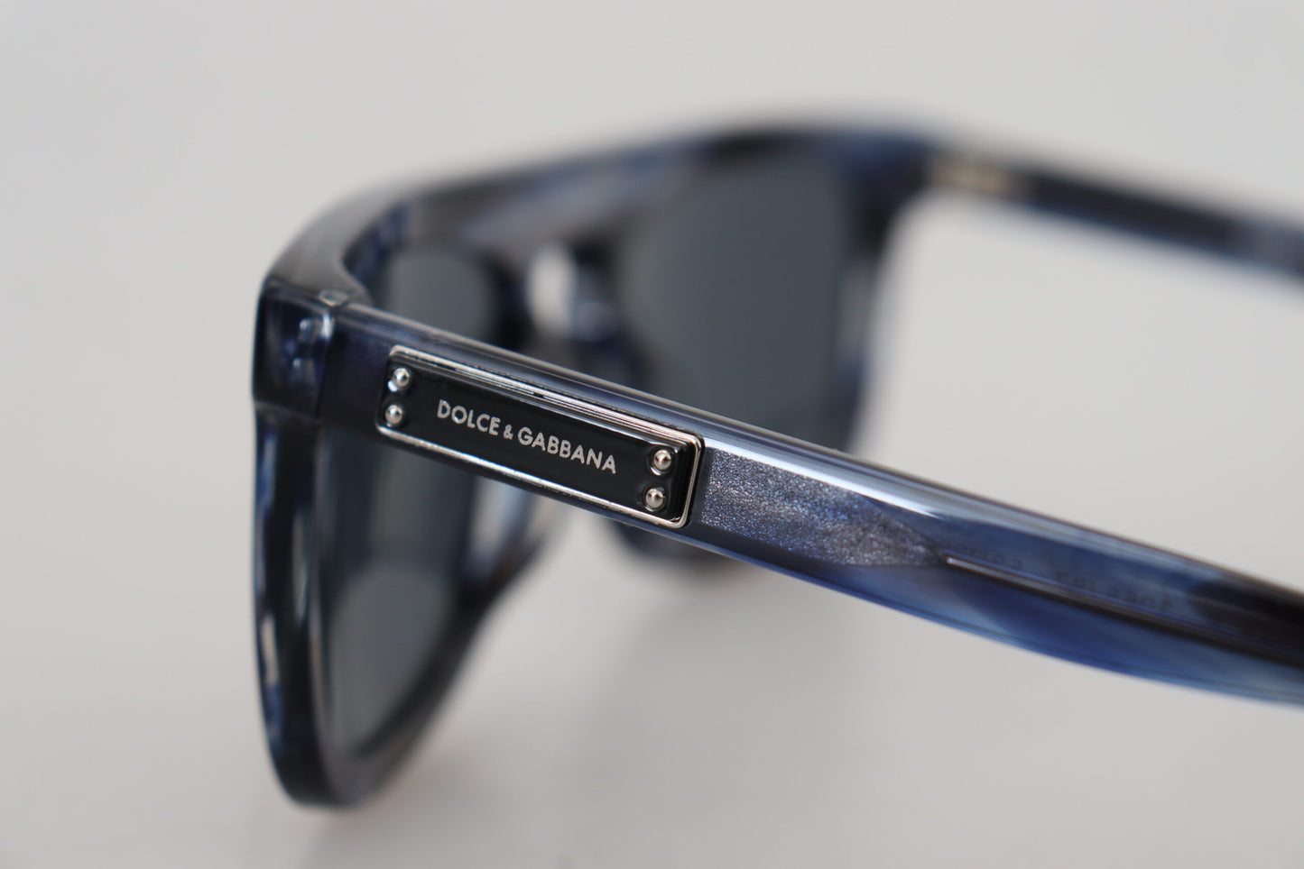 Lunettes de soleil à monture complète en acétate Dolce &amp; Gabbana bleues DG4288F