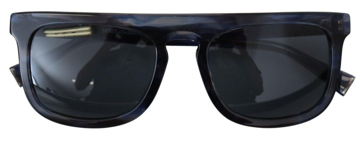 Lunettes de soleil à monture complète en acétate Dolce &amp; Gabbana bleues DG4288F