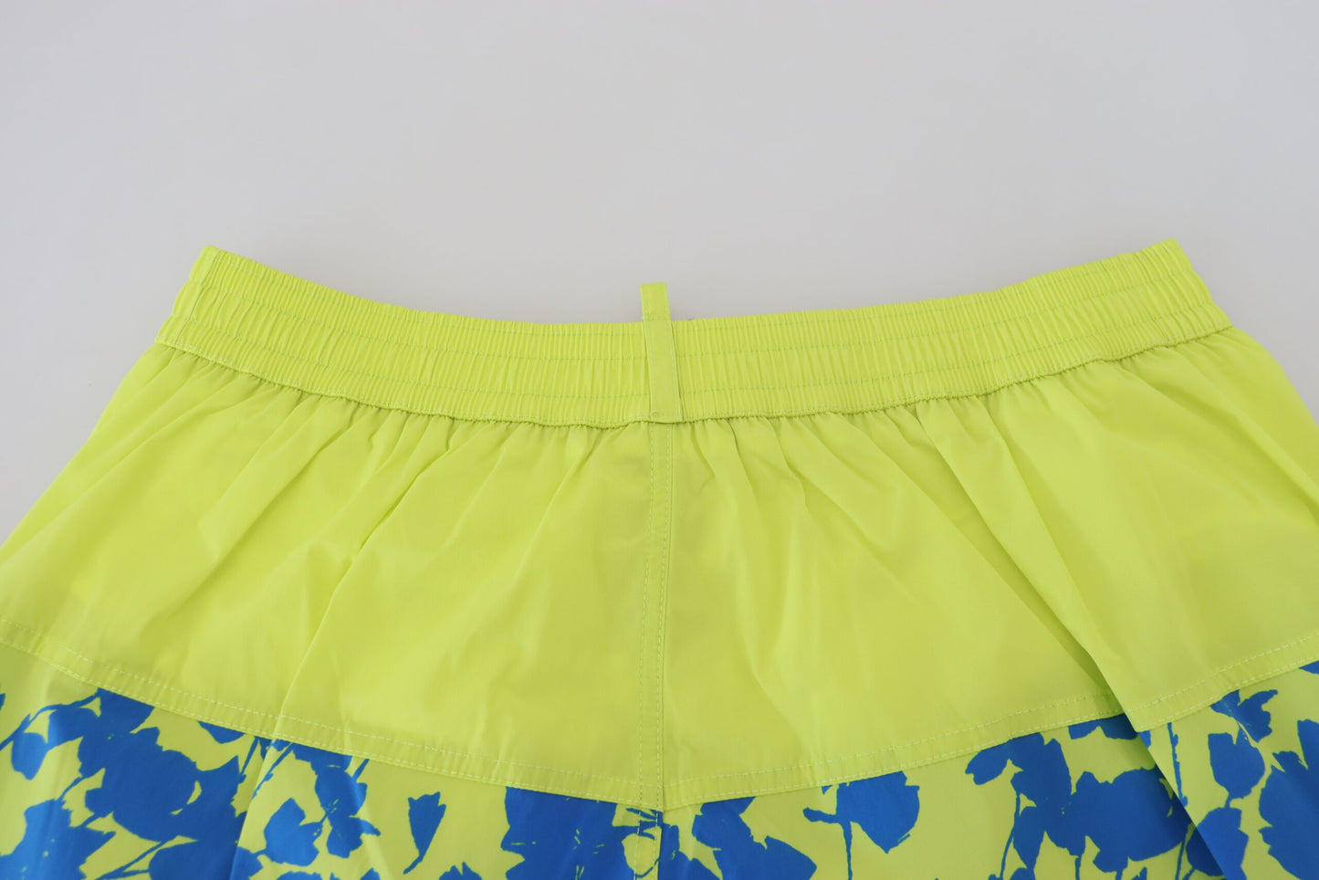 Dsquared² Bleu Vert Logo Imprimé Homme Beachwear Shorts Maillots De Bain