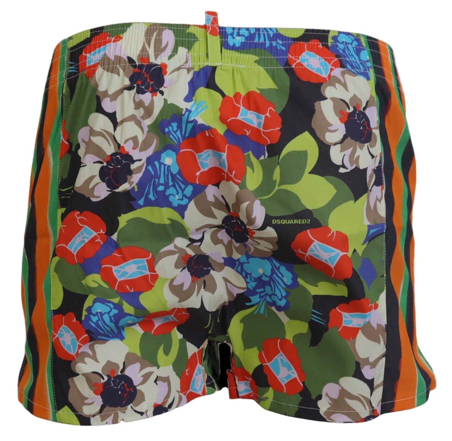 Dsquared² Mehrfarbiger Blumendruck Herren Beachwear Shorts Bademode