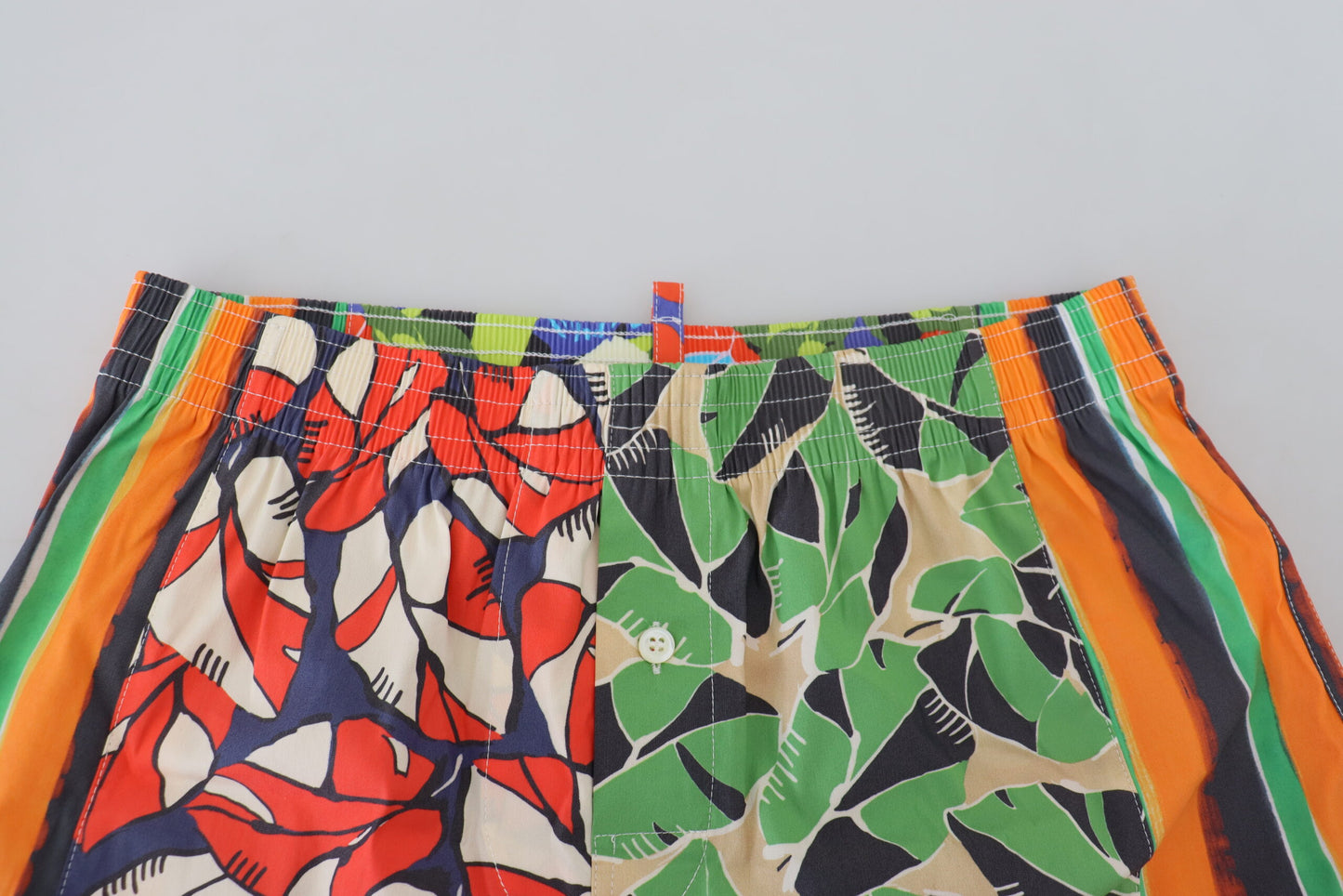 Dsquared² Multicolor Floral Print Homme Beachwear Shorts Maillots de bain