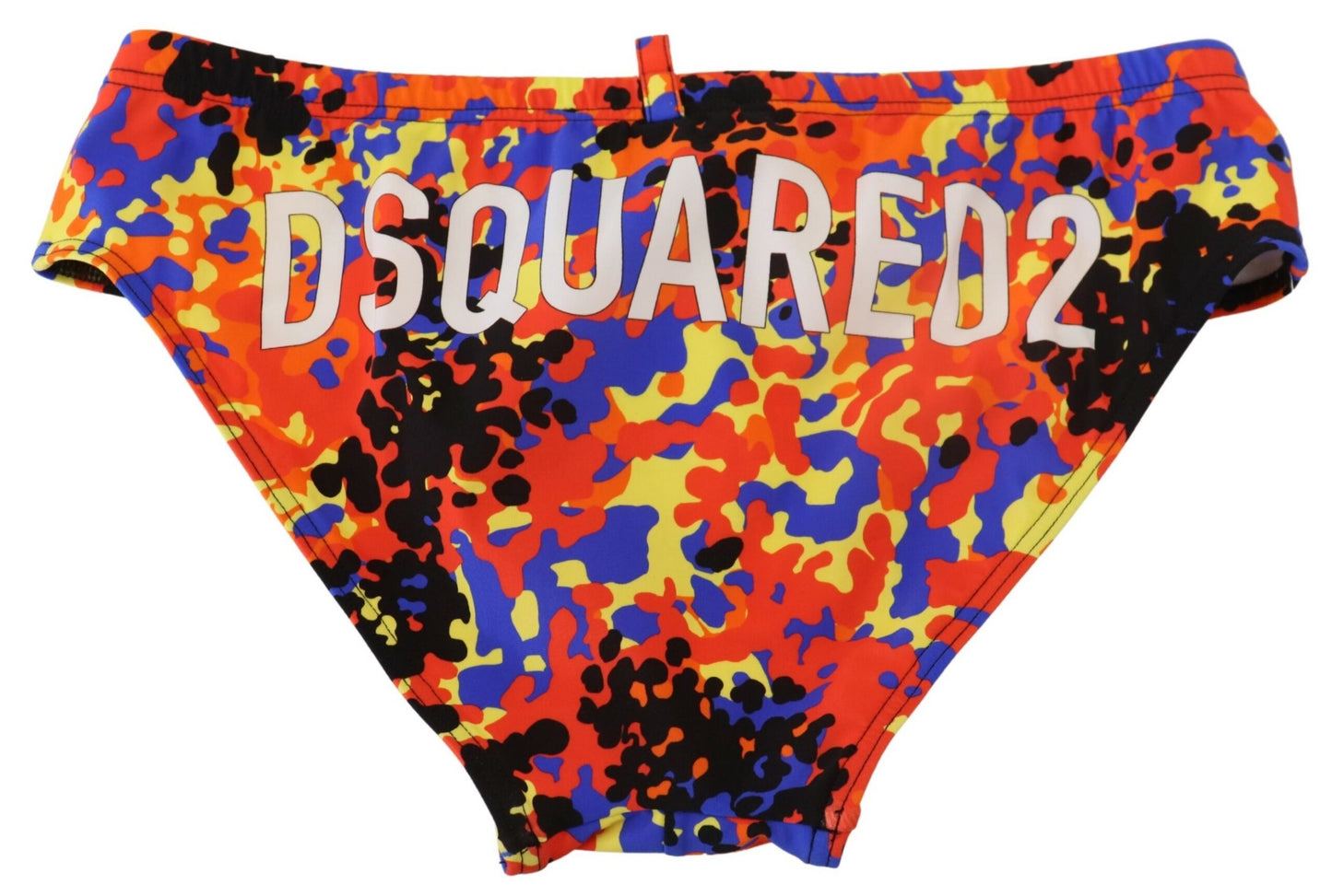 Dsquared² Herren-Badehose mit mehrfarbigem Logo-Print