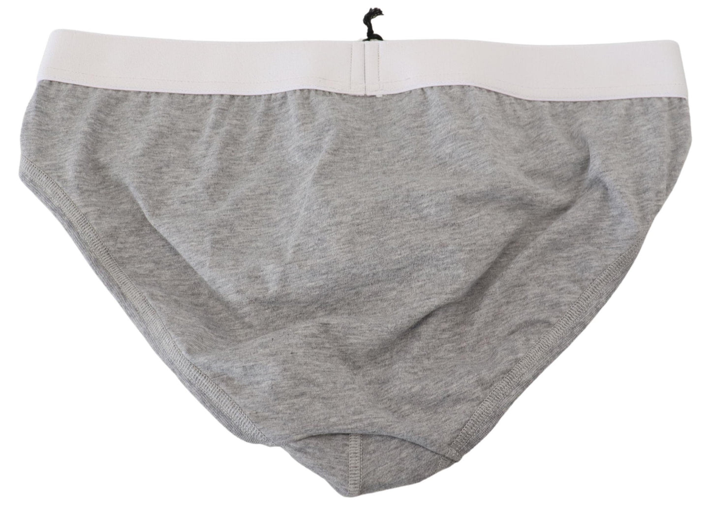 Dsquared² Gris Logo Coton Stretch Hommes Brief PRO Sous-vêtements