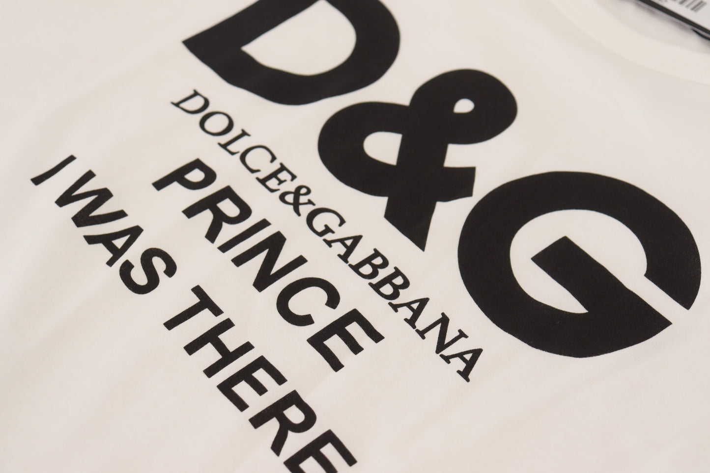 Dolce &amp; Gabbana Weißer DG Prince Pullover mit Rundhalsausschnitt