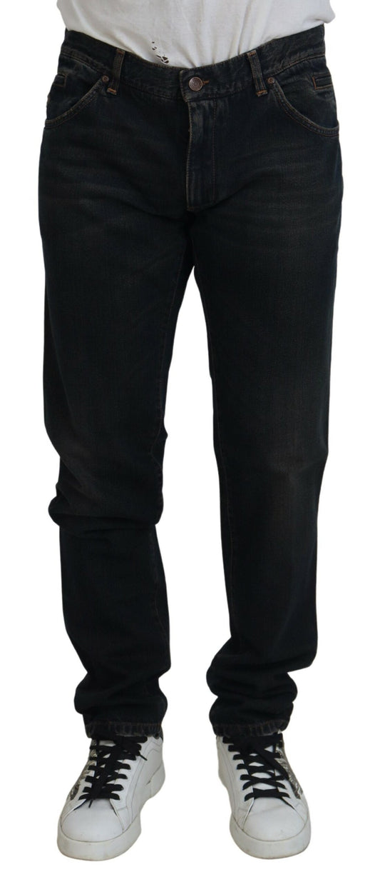 Dolce &amp; Gabbana Jean skinny en coton bleu