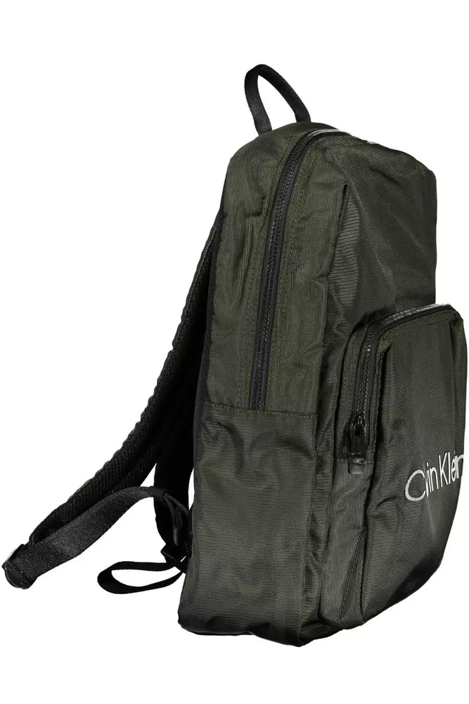 Calvin Klein Eco Chic Green Backpack with Laptop Space