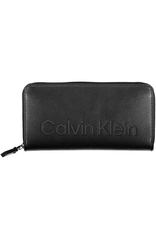 Calvin Klein Chic Black Polyethylene Wallet with RFID Block