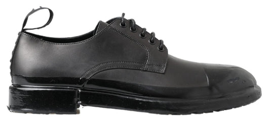 Dolce &amp; Gabbana Chaussures Derby en cuir noir