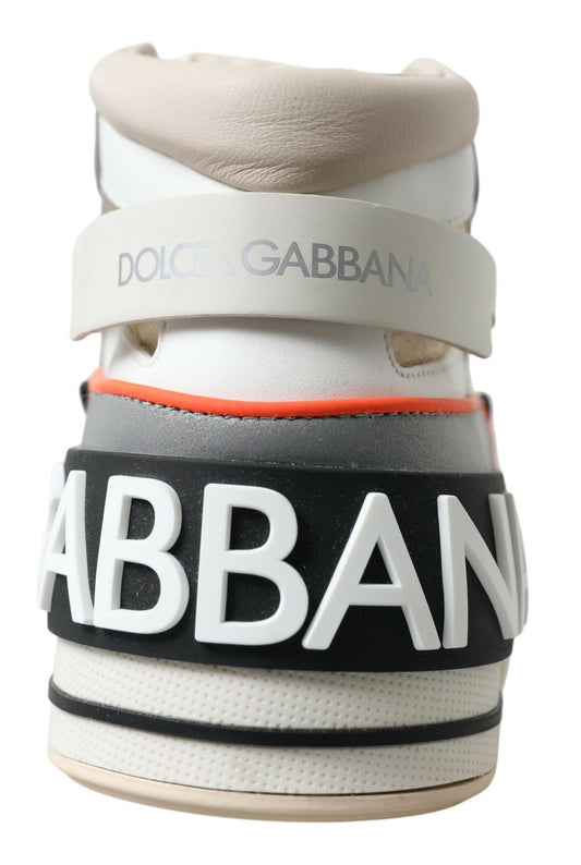 Dolce &amp; Gabbana Baskets montantes en cuir multicolores