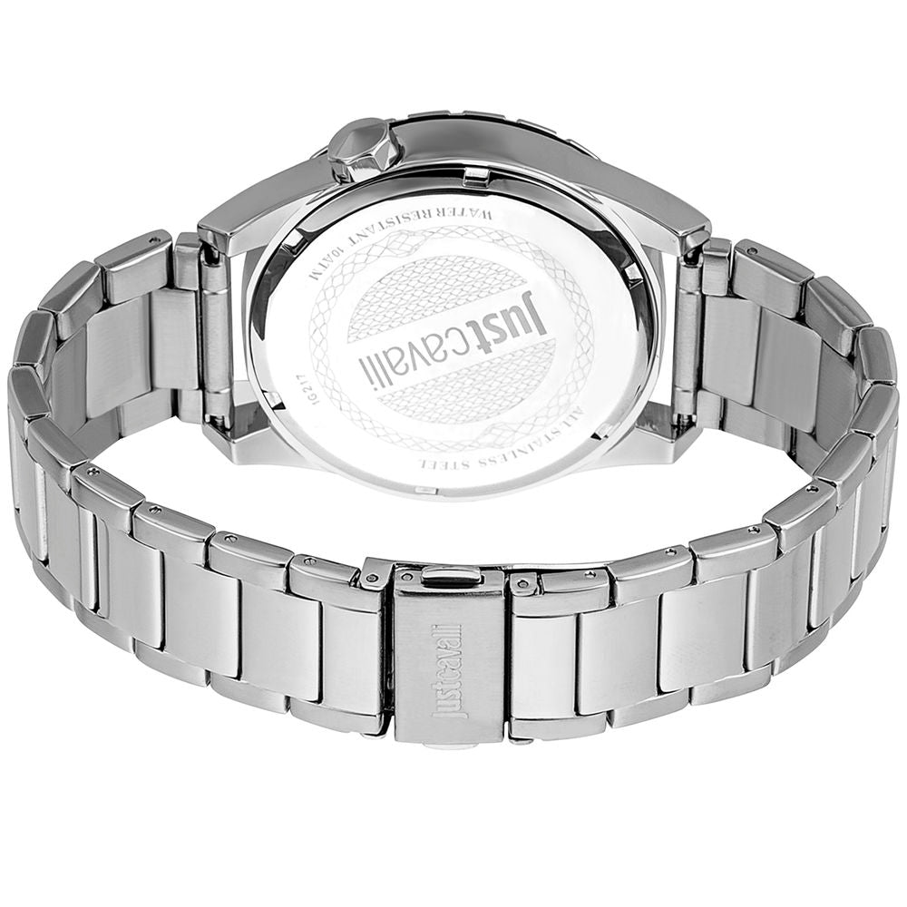 Just Cavalli Silver Men Watch