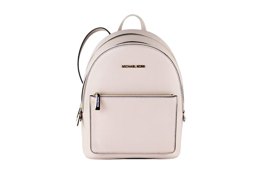 Michael Kors Adina Medium Powder Blush Cuir Convertible Sac à dos BookBag