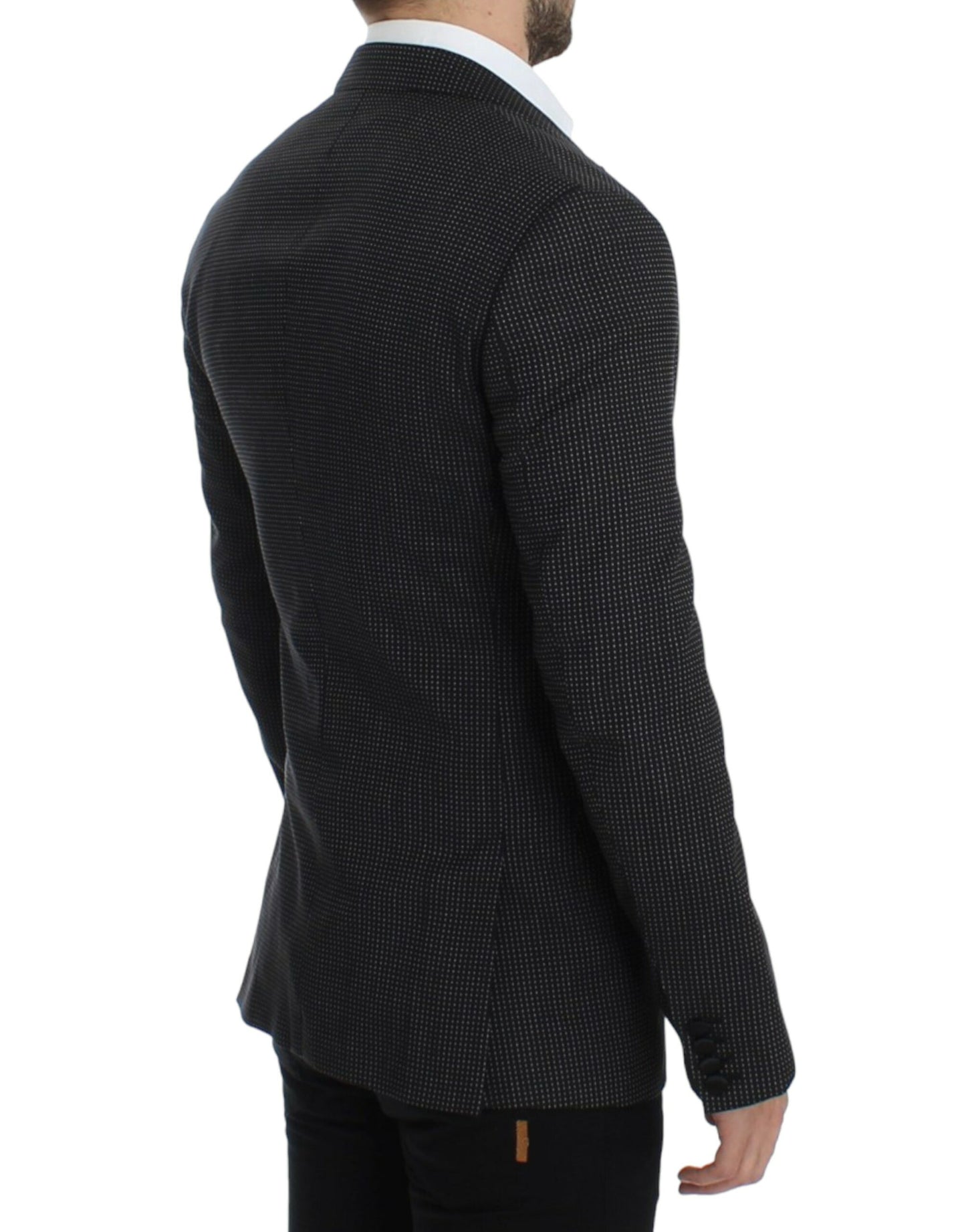 Dolce &amp; Gabbana Blazer MARTINI slim en laine noire