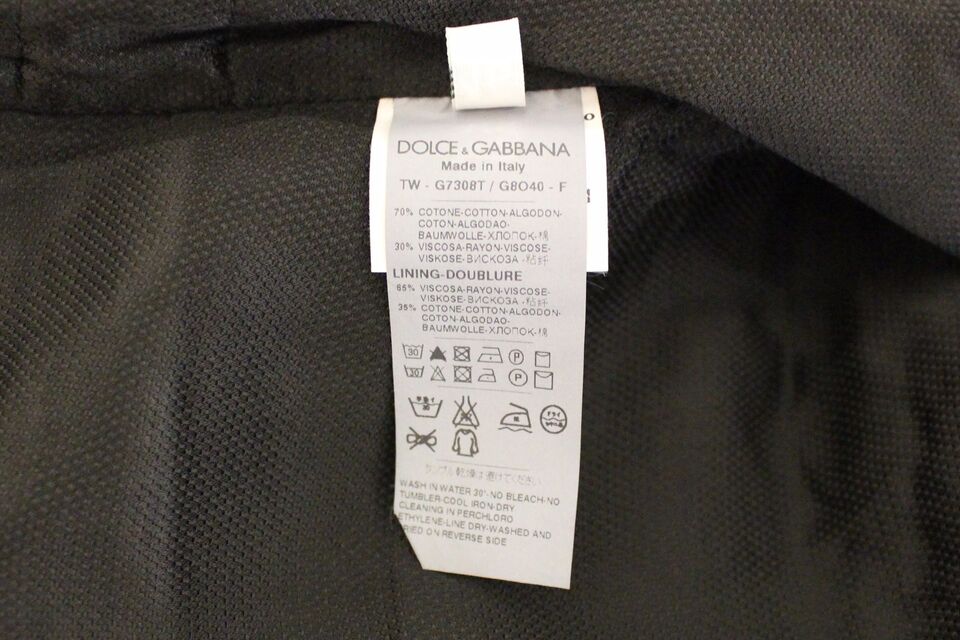 Dolce &amp; Gabbana Gilet en coton mélangé noir