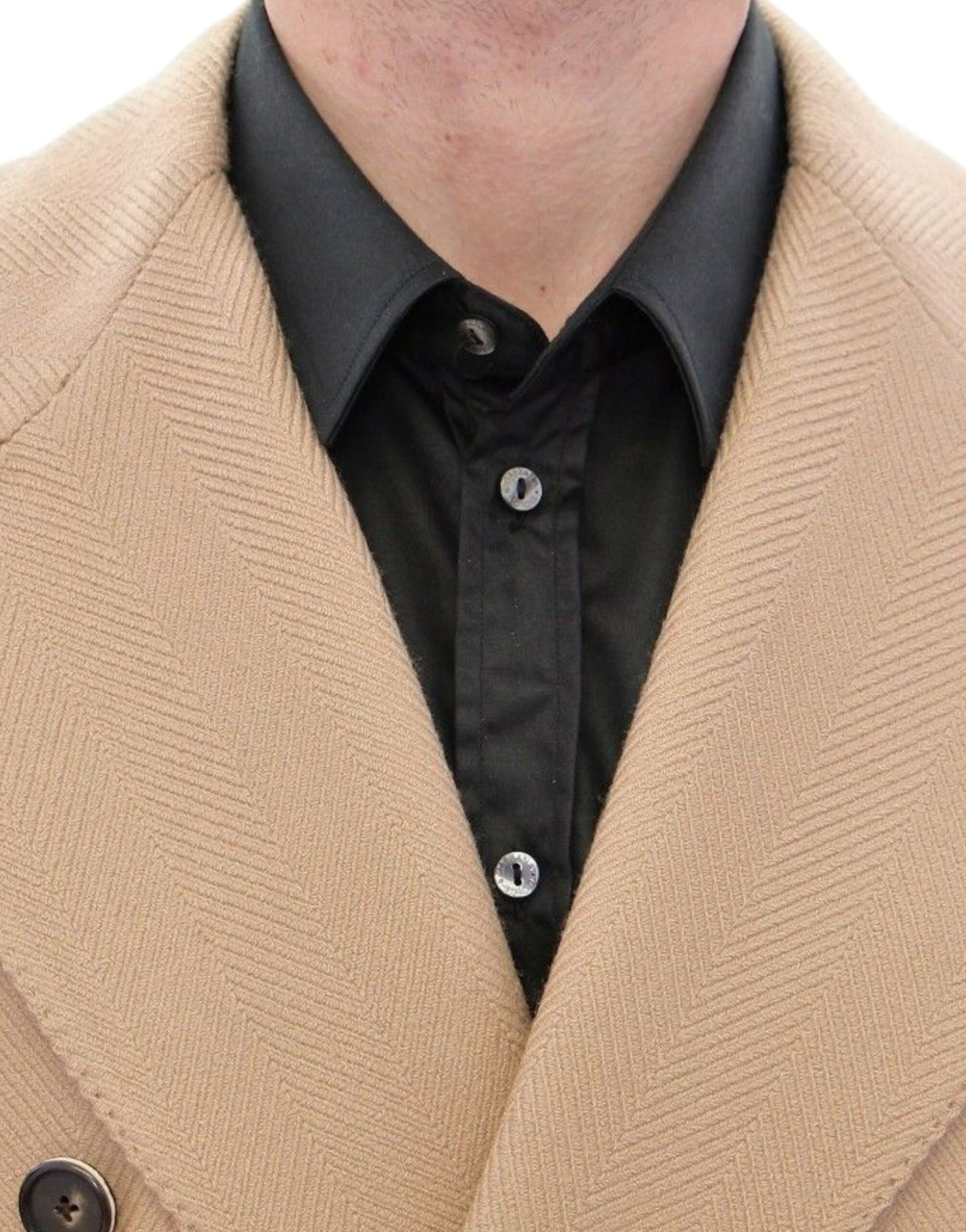 Dolce &amp; Gabbana Veste manteau croisée beige