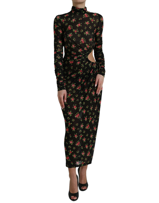 Dolce & Gabbana Elegant Floral Sheath Dress