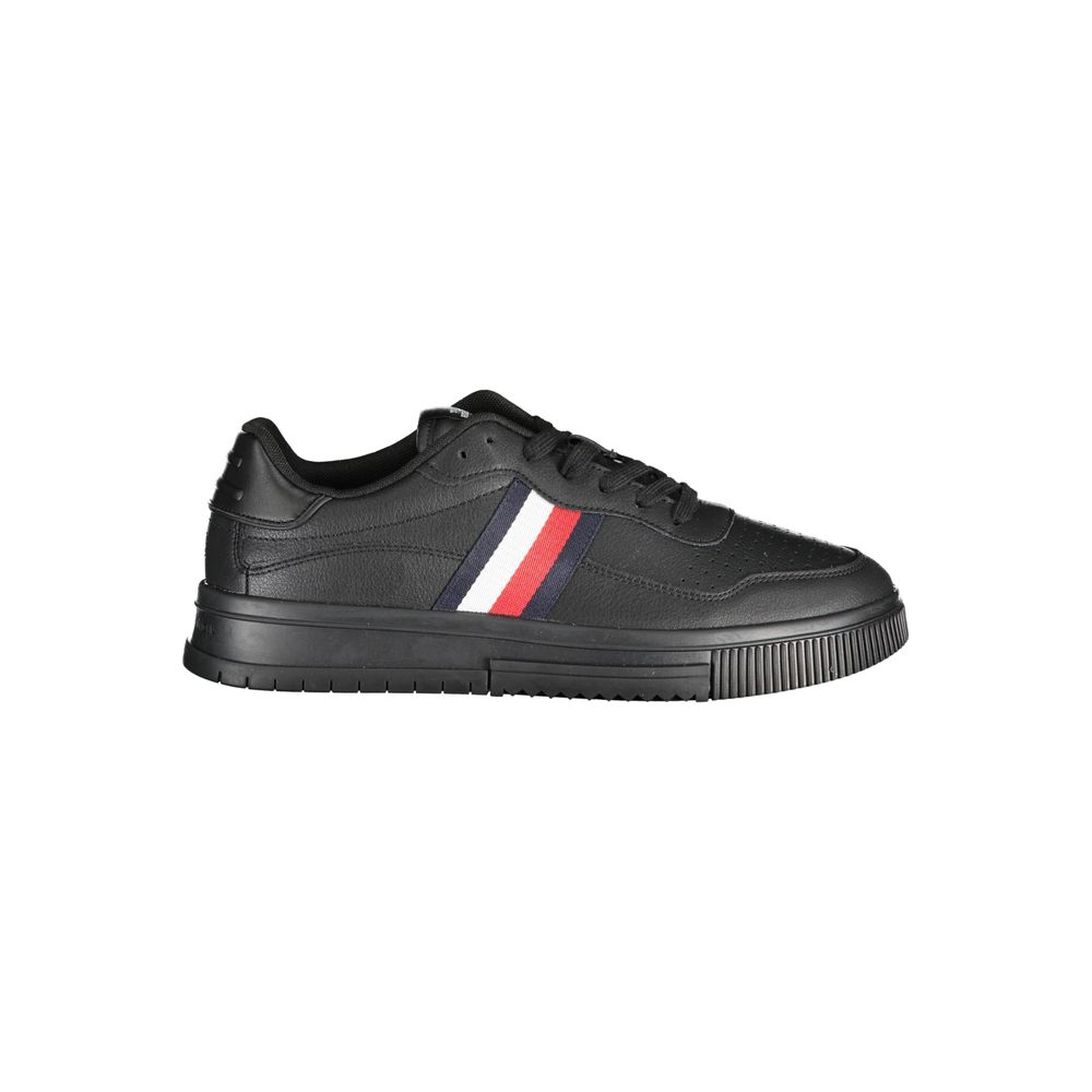 Tommy Hilfiger Sporty Lace-Up Sneakers with Contrast Embroidery