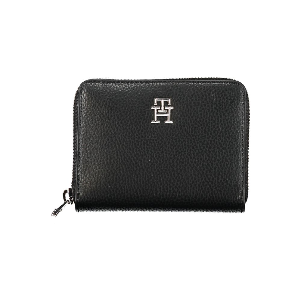 Tommy Hilfiger Elegant Black Polyethylene Wallet