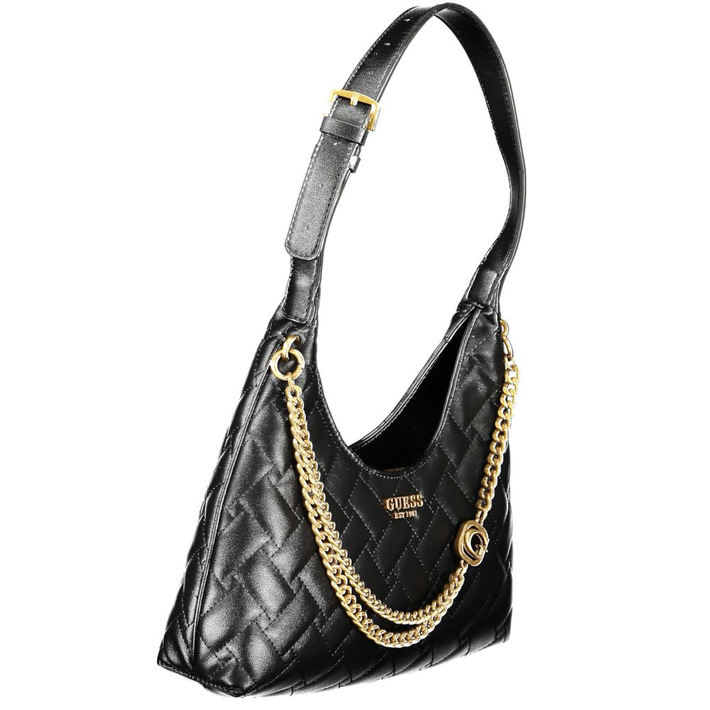 Guess Jeans Black Polyethylene Handbag