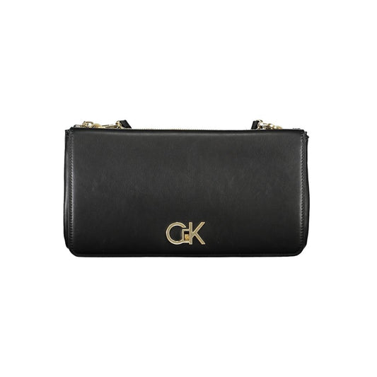 Calvin Klein Black Polyester Handbag